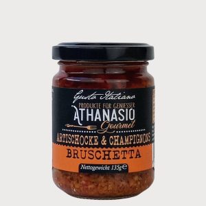 Bruschetta Artischocke & Champignons von ATHANASIO Gourmet – mediterrane Feinkost