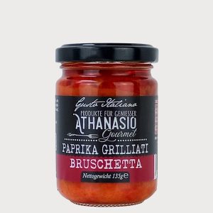 PESTO Paprika Grigliati Bruschetta – Fruchtige Paprika Bruschetta aus Italien von ATHANASIO Gourmet