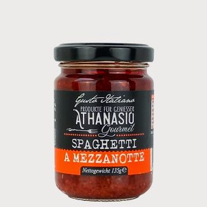 PESTO Spaghetti a Mezzanotte – Feuriger Pasta-Genuss aus Italien von ATHANASIO Gourmet.