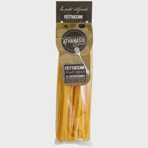 Fettuccine Tartufo Bianco aus Hartweizengrieß Trafilata al Bronzo von ATHANASIO Gourmet.