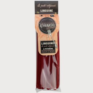 Linguine al Peperoncino aus Hartweizengrieß Trafilata al Bronzo von ATHANASIO Gourmet.