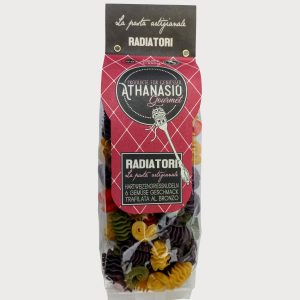 Radiatori mit 6 Gemüse – bunte italienische Pasta von ATHANASIO Gourmet.