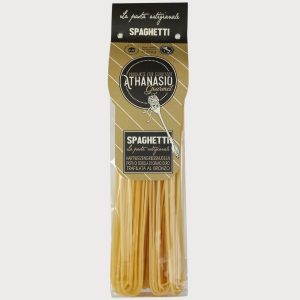 Spaghetti aus Hartweizengrieß Trafilata al Bronzo von ATHANASIO Gourmet.