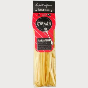 Tagliatelle aus Hartweizengrieß Trafilata al Bronzo von ATHANASIO Gourmet.