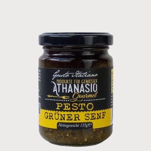 PESTO Grüner Senf – Würzig-frische Spezialität aus Italien von ATHANASIO Gourmet