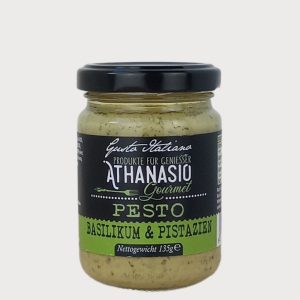 Pesto Basilikum & Pistazien im Glas – Athanasio Gourmet